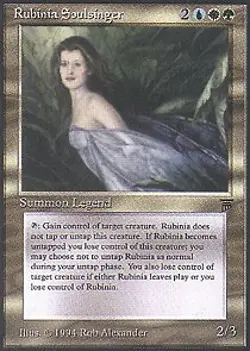 MTG - Rubinia Soulsinger Legends - Image 1