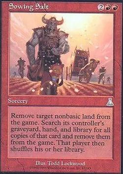 MTG - Sowing Salt - Foil Urza's Destiny - Image 1