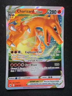 Pokemon TCG Charizard VSTAR 019/159 Ultra Rare – Crown Zenith – NM - Image 2