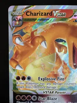 Pokemon TCG Charizard VSTAR Holo Polemon Crown Zenith 019/159 - Image 2