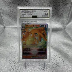 Pokemon TCG - Charizard Vstar 019/159 - Crown Zenith Holo Ultra Rare - CGC 9.5 - Image 1