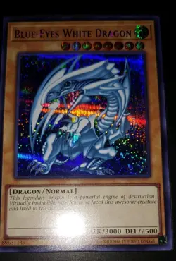 YU-GI-OH! KC01 Blue-Eyes White Dragon Prismatic Secret NM Kaiba Briefcase - Image 1