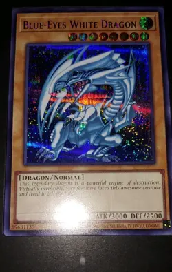YU-GI-OH! KC01 Blue-Eyes White Dragon Prismatic Secret NM Kaiba Briefcase - Image 2