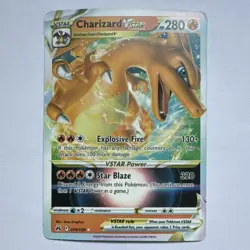 Pokemon TCG Charizard VSTAR 019/159 Crown Zenith Holo Ultra Rare English 280 - Image 1