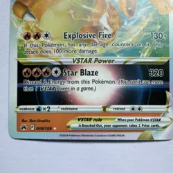 Pokemon TCG Charizard VSTAR 019/159 Crown Zenith Holo Ultra Rare English 280 - Image 2