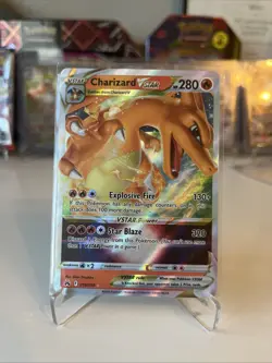 Pokemon TCG Charizard VSTAR Crown Zenith Ultra Rare Card 019/159 - Image 1