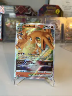 Pokemon TCG Charizard VSTAR Crown Zenith Ultra Rare Card 019/159 - Image 2