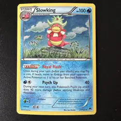 Slowking Holo Rare 21/122 XY BREAKpoint Pokemon Card 2016 MP - Image 1