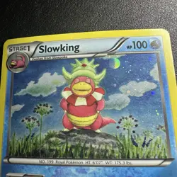 Slowking Holo Rare 21/122 XY BREAKpoint Pokemon Card 2016 MP - Image 5