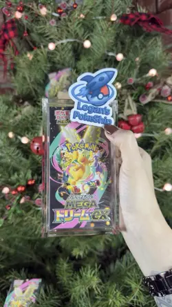 Pokemon Japanese Booster Box Acrylic Case - Magnetic - Image 1