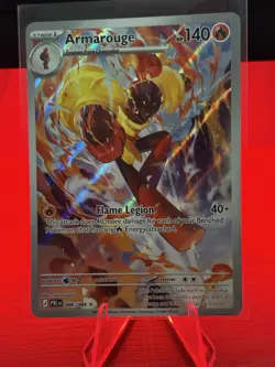 Pokemon Armarouge Illustration Rare #086/084 Pitch Black - Image 1