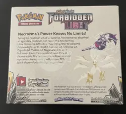 Pokemon TCG Sun & Moon Forbidden Light Sealed Booster Box Display English - Image 2