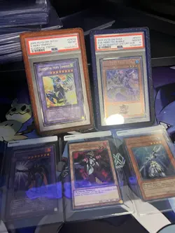 My entire yugioh Collection!Slabs, QCR, CR, HERO, Sealed. Value Over 500 Low TCG - Image 1