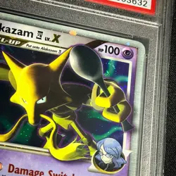 Pokemon TCG Alakazam 4 LV.X holo 103/111 Platinum Rising Rivals 2009 MINT PSA 9 - Image 2