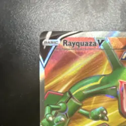 Rayquaza V Full Art Holo Ultra Rare SWSH07 Evolving Skies 193/203 - Image 5
