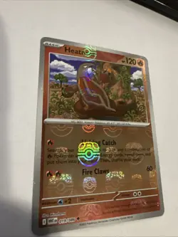 Heatmor (Master Ball Pattern) #019/086 SV: White Flare Pokemon TCG Near Mint - Image 2