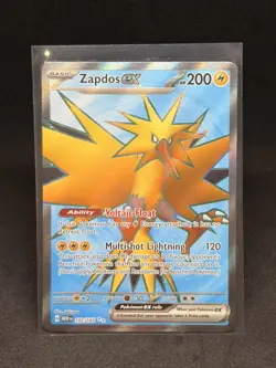 Zapdos ex - 192/165 - Ultra Rare - Scarlet & Violet 151 - Pokemon - NM - Image 1