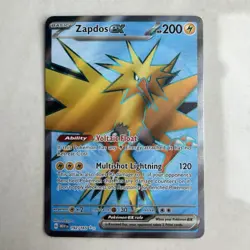 Zapdos ex - 192/165 - Ultra Rare - Scarlet & Violet 151 - Pokemon - NM - Image 1