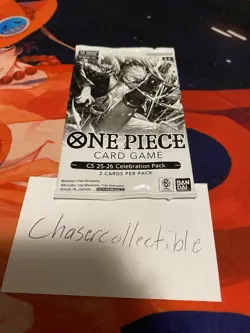 One Piece TCG CS 25-26 Celebration Pack Sealed Championship - Image 1
