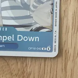Prisoner of Impel Down OP16-042 R The Time of Battle Foil English One Piece - Image 2