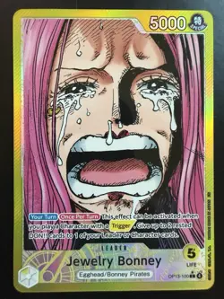 Jewelry Bonney OP13-100 Alt Art Leader Carrying On His Will One Piece EN NM - Image 1