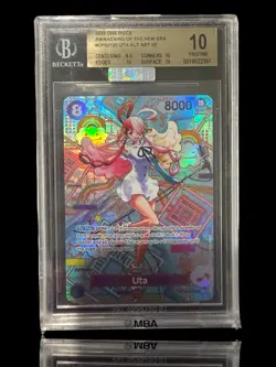 ‼ One Piece Uta OP02-120 Awakening of the New Era BGS 10 PRISTINE SHOOT OFFER💨 - Image 1