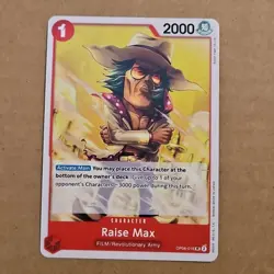One Piece Raise Max (OP06-016/239) OP06 Wings of the Captain NM TCG CCG - Image 1