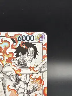One Piece Luffy And Ace Parallel Alternate Art Leader ST30-001 Near Mint - Image 5
