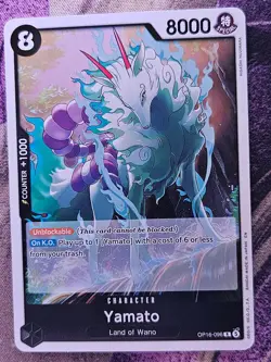 Yamato (096) OP16-096 Rare The Time of Battle One Piece Foil Near Mint - Image 1