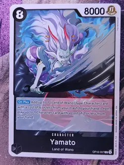 Yamato (097) OP16-097 Rare The Time of Battle One Piece Foil Near Mint - Image 1