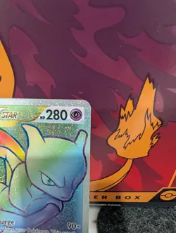 Pokemon TCG Mewtwo Vstar Pokemon Go 079/078 Holo Secret Rare - NM - Image 3