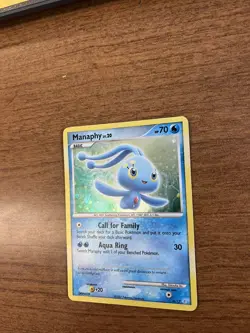 2007 Pokemon Manaphy 4/12 Holo DP Trainer Kit Manaphy & Lucario - Image 2