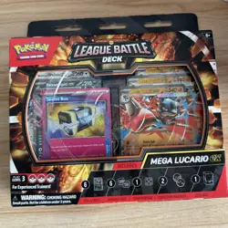Pokemon TCG Mega Lucario ex League Battle Deck Sealed New - Image 1