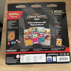Pokemon TCG Mega Lucario ex League Battle Deck Sealed New - Image 2