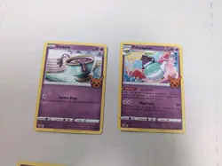 Sinistea Polteageist Pokemon Card Evolution Line Trick or Trade 2022 NM - Image 1