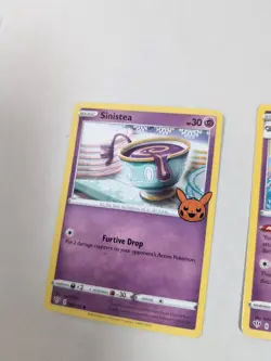 Sinistea Polteageist Pokemon Card Evolution Line Trick or Trade 2022 NM - Image 2