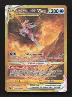 Origin Forme Palkia VSTAR GG67/GG70 Crown Zenith Galarian Gallery Holo NM - Image 1
