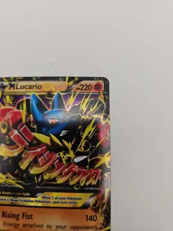 M Lucario EX 55/111 XY - Furious Fists Holo - Image 2