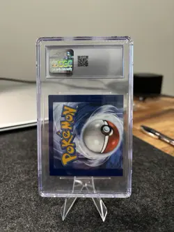 2022 POKEMON SILVER TEMPEST 139 LUGIA VSTAR 90 Degree Rotated Miscut CGC 8 ERROR - Image 2