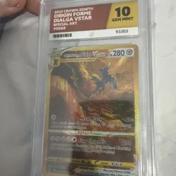 Origin Forme Dialga VSTAR Galarian Gallery GG68/GG70 Pokemon Crown Zenith ACE 10 - Image 3