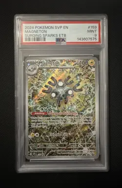 Magneton 159 Sv: Scarlet & Violet Promo Cards Holo PSA 9 MINT - Image 1