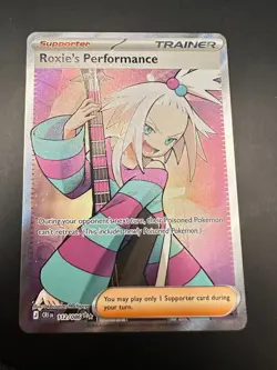 Roxie’s Performance 112/086 - Mega Evolution: Chaos Rising - Pokemon card - rare - Image 1