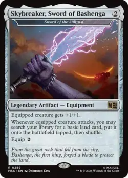 ~ Skybreaker, Sword of Bashenga - Sword of the Animist ~ NM ~ ~ MTG ~ - Image 1