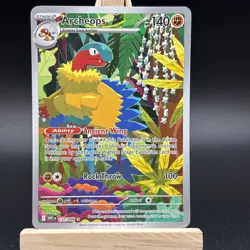 132/086 Archeops - Illustration Rare - White Flare - Pokemon Card TCG - Image 2