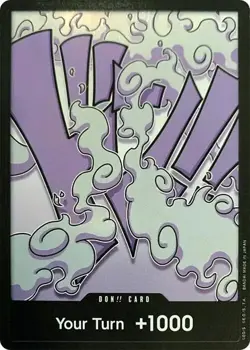 One Piece Monkey.D.Luffy Gear 5 DON!! Card TS-01 Tin Pack Set Vol. 1 TCG - Image 1