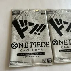 2X One Piece TCG Special DON!! Card Pack TS-01 Sealed - Image 2