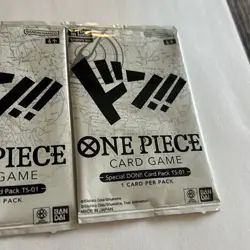 2X One Piece TCG Special DON!! Card Pack TS-01 Sealed - Image 3