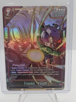 Dragon Ball Super Card Game Trunks: Youth Super Combo Card FB08-016 - Image 1