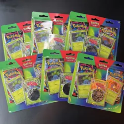 Pokemon TCG Enhanced 2-Pack Blister Oddish Vileplume Gloom Promo Sealed X6 - Image 1
