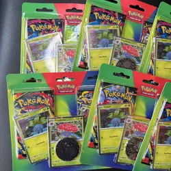 Pokemon TCG Enhanced 2-Pack Blister Oddish Vileplume Gloom Promo Sealed X6 - Image 2